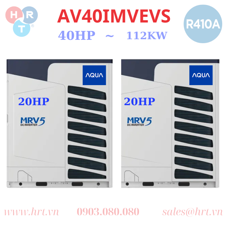 Dàn Nóng VRF Aqua 2 Chiều 40HP AV40IMVEVS