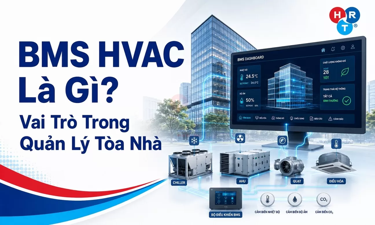 BMS HVAC là gì? Vai trò trong quản lý tòa nhà