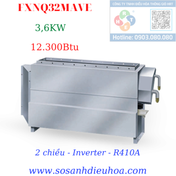 Dàn Lạnh Điều Hòa Trung Tâm VRV Daikin Loại Giấu Sàn FXNQ32MAVE8 (Ẩn Vào Các Vách Tường) - HRT